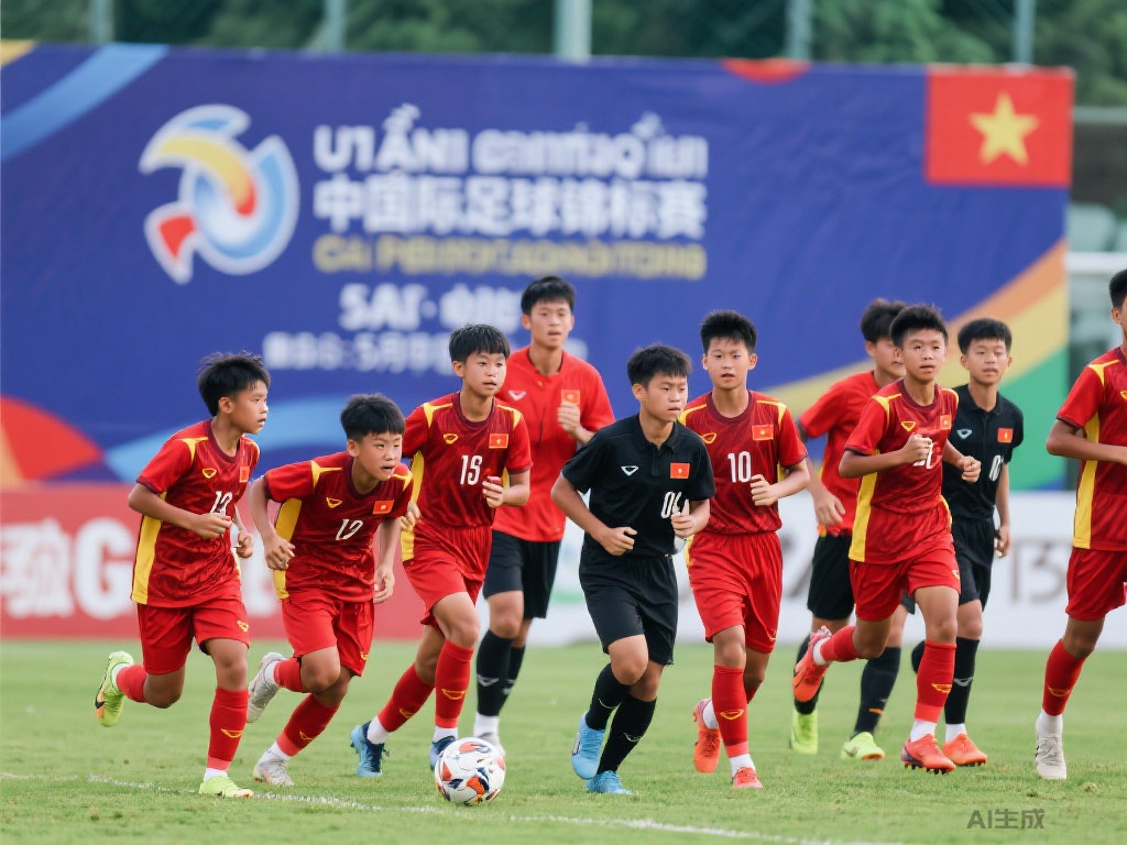 越南U16国家队将于5月赴中国参加国际足球锦标赛（越南U16国足5月出征中国，角逐国际足球锦标赛）